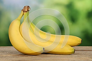 Bananas with copyspace