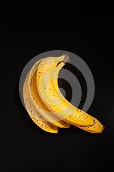 Bananas with few brown spots