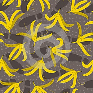 Bananas (seamless vector wallpaper)