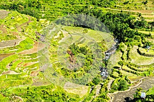 Banaue Rice Terraces - northern Luzon, UNESCO world heritage in Philippines.