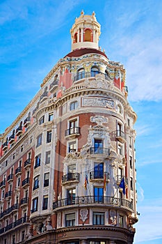 Banco de Valencia building in Pintor Sorolla street