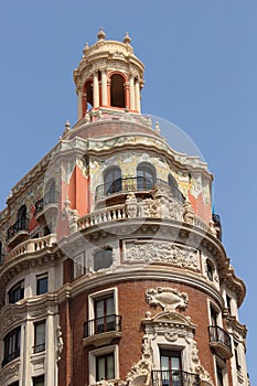 The Banco de Valencia building, Valencia Spain