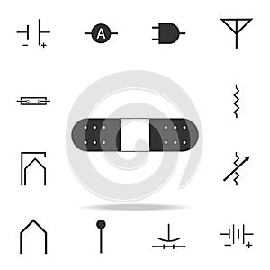 Band aid icon. Detailed set of web icons. Premium quality graphic design. One of the collection icons for websites, web design, mo