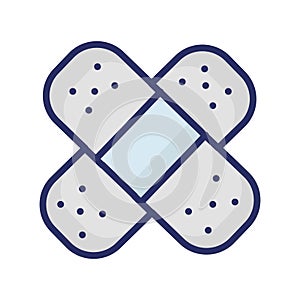 Band aid Isolated Vector icon which can easily modify or edit