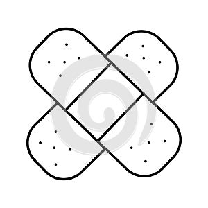 Band aid Isolated Vector icon which can easily modify or edit