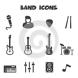 Band icons