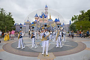 Sleeping Beauty Castle, Disneyland Park, Anaheim, California, USA