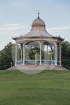 The Band rotunda in Elder Park, one of the favourite public recreation spaces to the city of Adelaide, South Australia