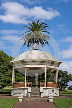 The Band Rotunda with Palm Tree