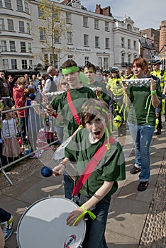 The Band of Rude Noises perform in Exeter