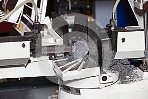 Band saws horizontal automatic cutting range machine photo