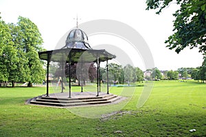 Band stand in public park