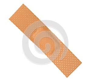 Bandage on White Background