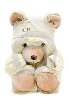 Bandaged Teddy