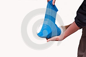 Bandaging an injury