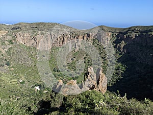 Bandama Natural Monument on Gran Canaria island