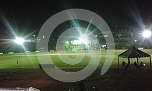 Bandarawela Public Ground in The Night