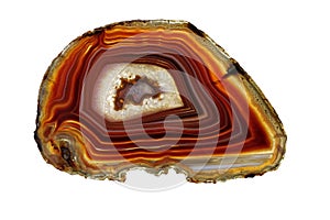 Banded Agate -- Scottish Pebble photo