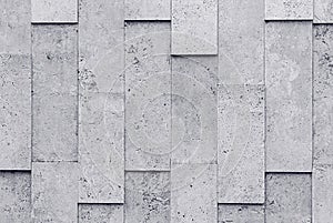 Banded marble gray wall textured background