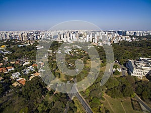 Bandeirantes Palace, Government of the State of Sao Paulo, in the Morumbi neighborhood, Brazil