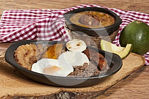 Bandeja Paisa Mountaineer The Most Representative Dish Of Colombia And The Insignia Of Antioquia Gastronomy