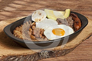 Bandeja Paisa Mountaineer The Most Representative Dish Of Colombia And The Insignia Of Antioquia Gastronomy