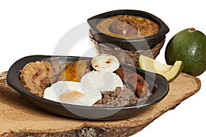 Bandeja Paisa Mountaineer The Most Representative Dish Of Colombia And The Insignia Of Antioquia Gastronomy