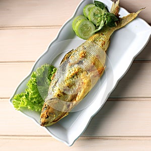 Bandeng Presto, Pressure Cooked Milkfish photo