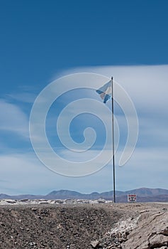 Bandera argentina photo