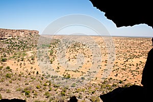 The Bandiagara Escarpment, Mali (Africa). photo