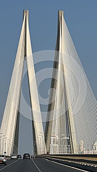 Bandra-Worli Sealink in Mumbai, India