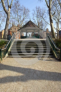 The Bandstand in Arnold Circus in London photo