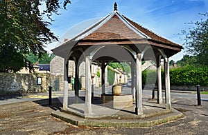 Bandstand in Ashford-In-The-Water, Derbyshire