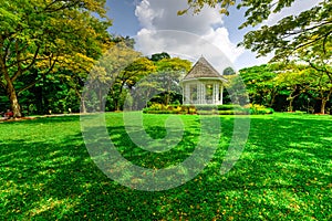 Beautiful Bandstand at Singapore Botanic Gardens