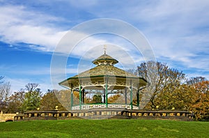 Bandstand, Greenhead Park, Huddersfield, Yorkshire, England