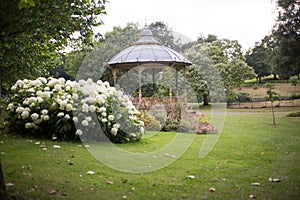 Bandstand in Handsworth park, Birmingham