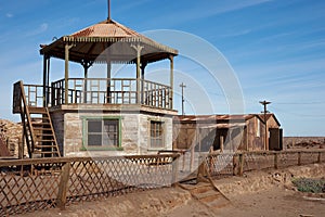 Bandstand at Humberstone Saltpeter Works