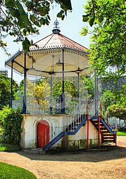 Bandstand of Moura village photo