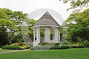 Bandstand in Singapore Botanic Gardens