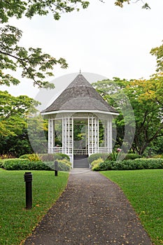 Bandstand in Singapore Botanic Gardens