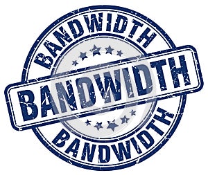 bandwidth blue stamp