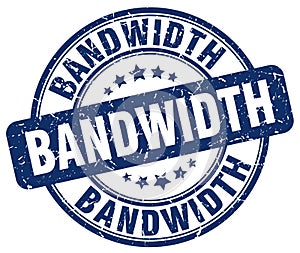 bandwidth blue stamp