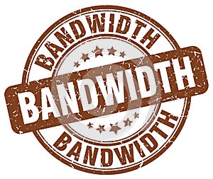 bandwidth brown stamp