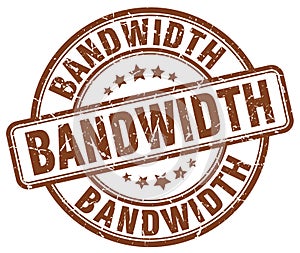 bandwidth brown stamp