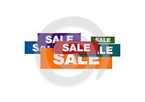 Baner sale. Internet banner. Vector illustration. Decoration