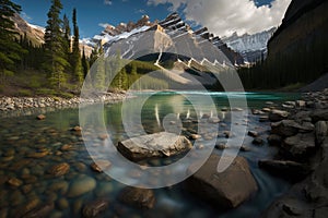 The Banff National Park, Canada. Landscape Picture: Capture the beauty of spring