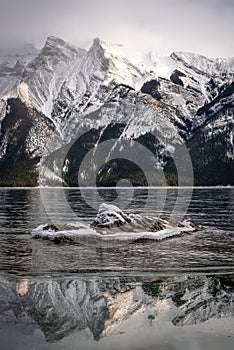 Banff National Park in the winter