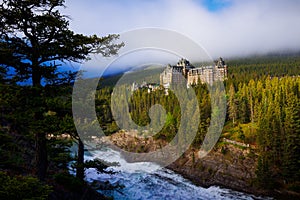 Banff Springs Hotel in Banff, Alberta, Canada