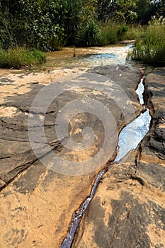 Banfora falls in Burkina Faso