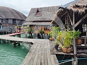 Bang Bao fishing village on the island of Koh Chang, Thailand